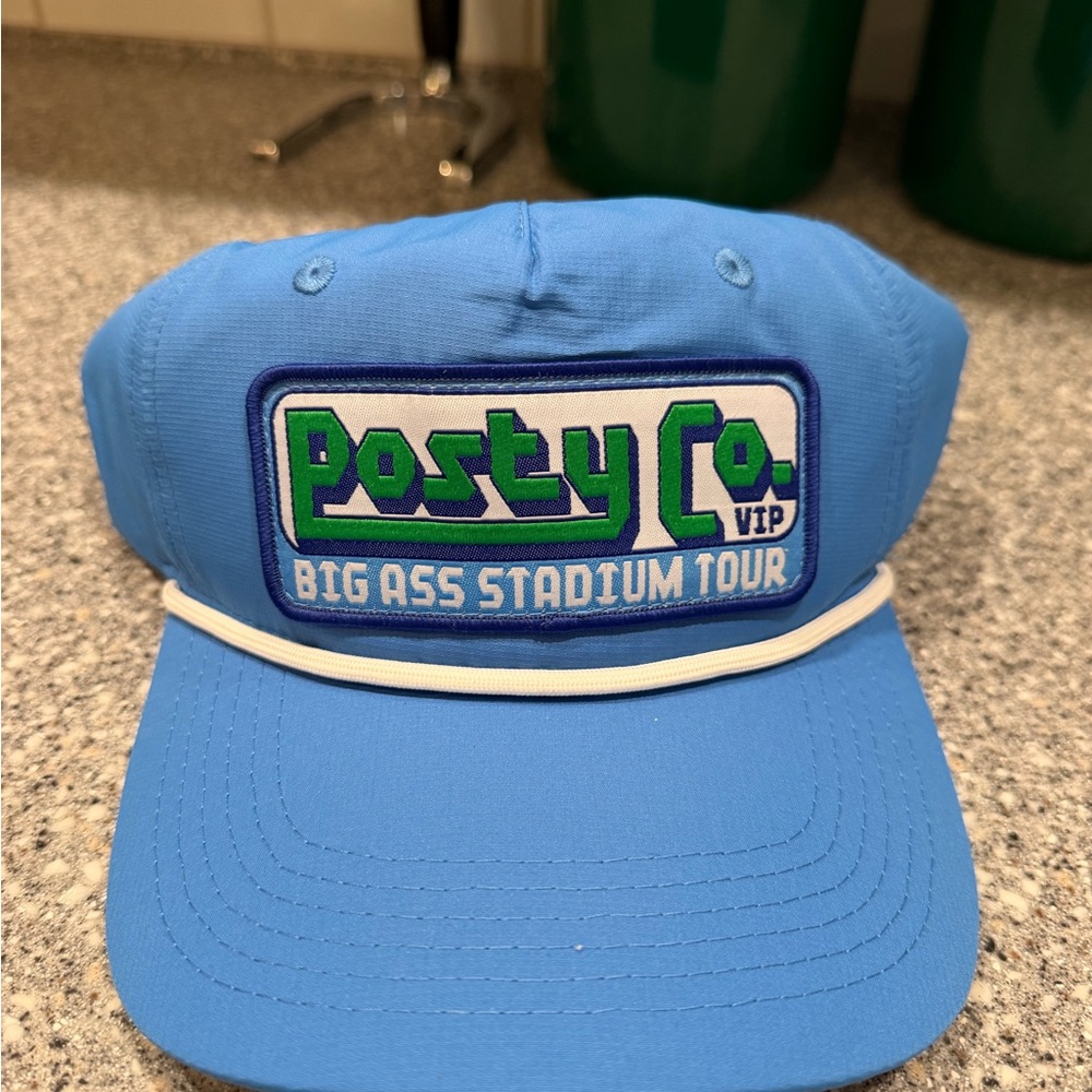 Unisex Post Malone Concert Hat Unworn Snap Back